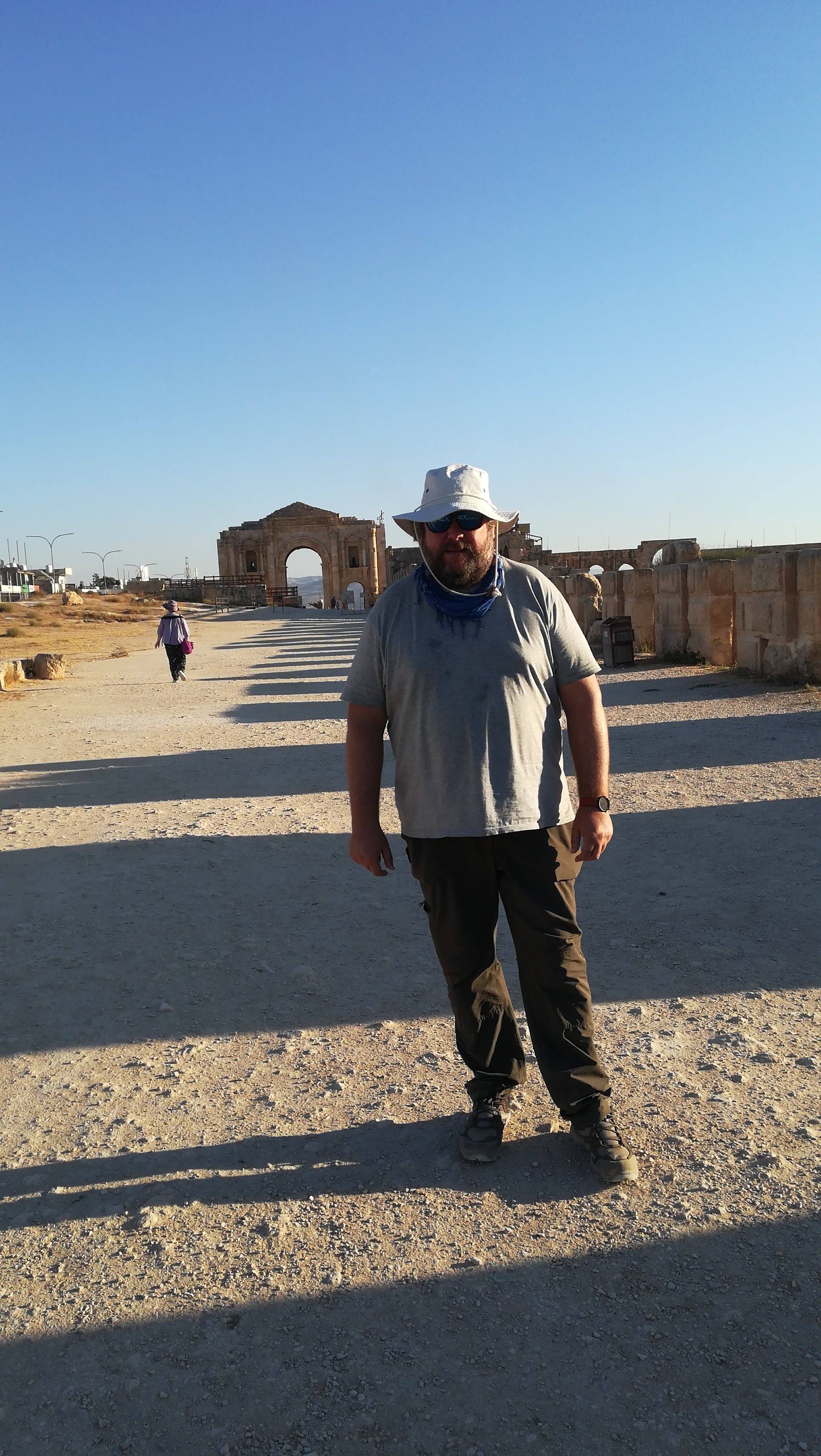 Manuel Navarro. Gerasa, Jordania